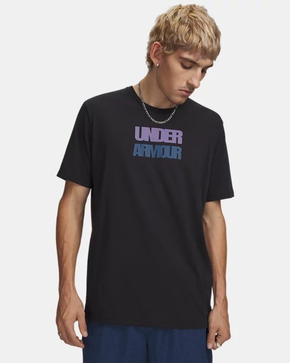 Футболка  чоловіча Under Armour M BLOCK LOGO SS 6009250-001 - Зображення