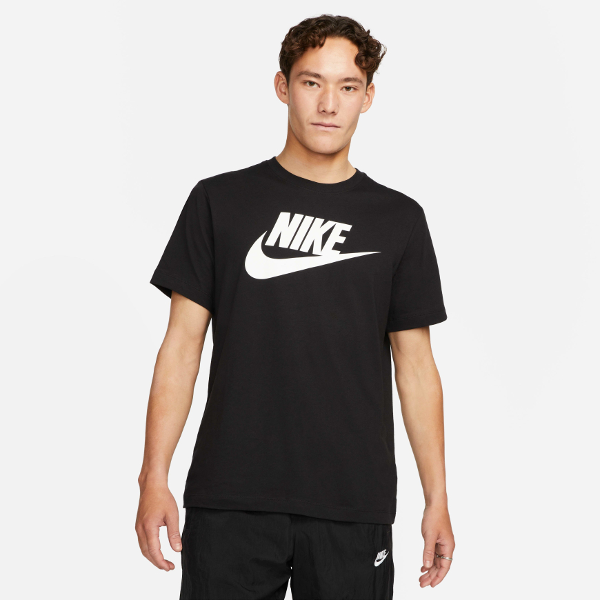 Футболка чоловіча NIKE  M NSW TEE ICON FUTURA   AR5004-010 - Зображення