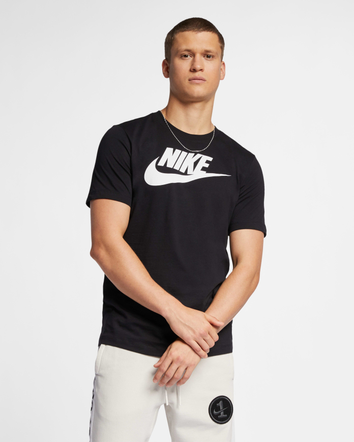 Футболка чоловіча NIKE  M NSW TEE ICON FUTURA   AR5004-010 - Зображення №9