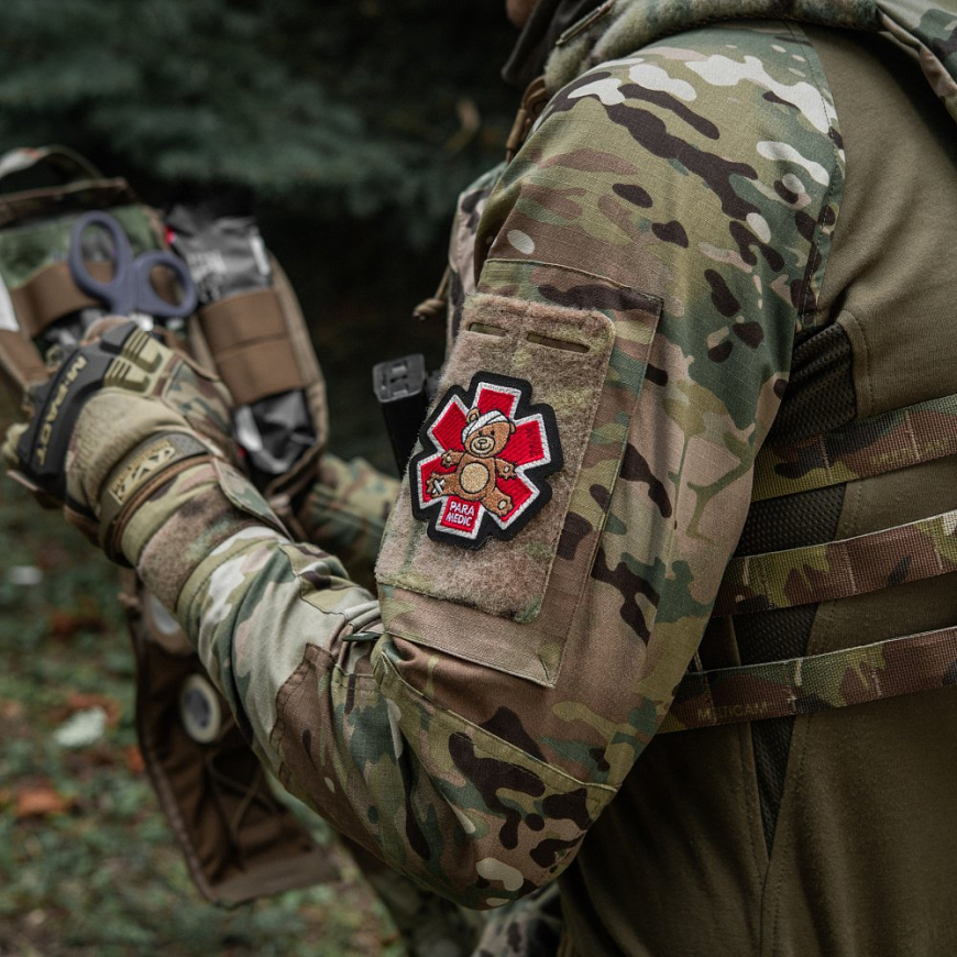 Нашивка M-TAC Paramedic Ведмідь  51480014 - Зображення №3