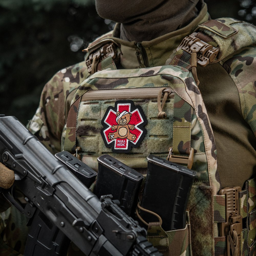 Нашивка M-TAC Paramedic Ведмідь  51480014 - Зображення №6