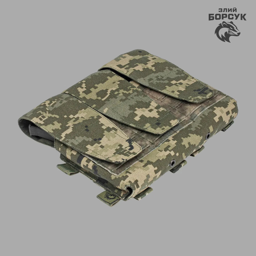 Підсумок під 3 магазини закритий, трансформер (Cordura) ID_1981 BRS - Зображення №9