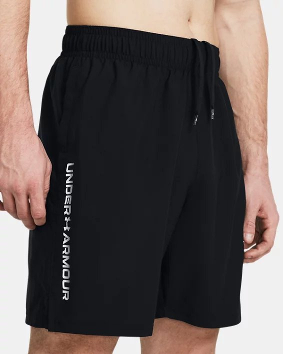 Шорти чоловічі  Unde Armour Tech™ Woven Wordmark 1383356-001 - Зображення №4