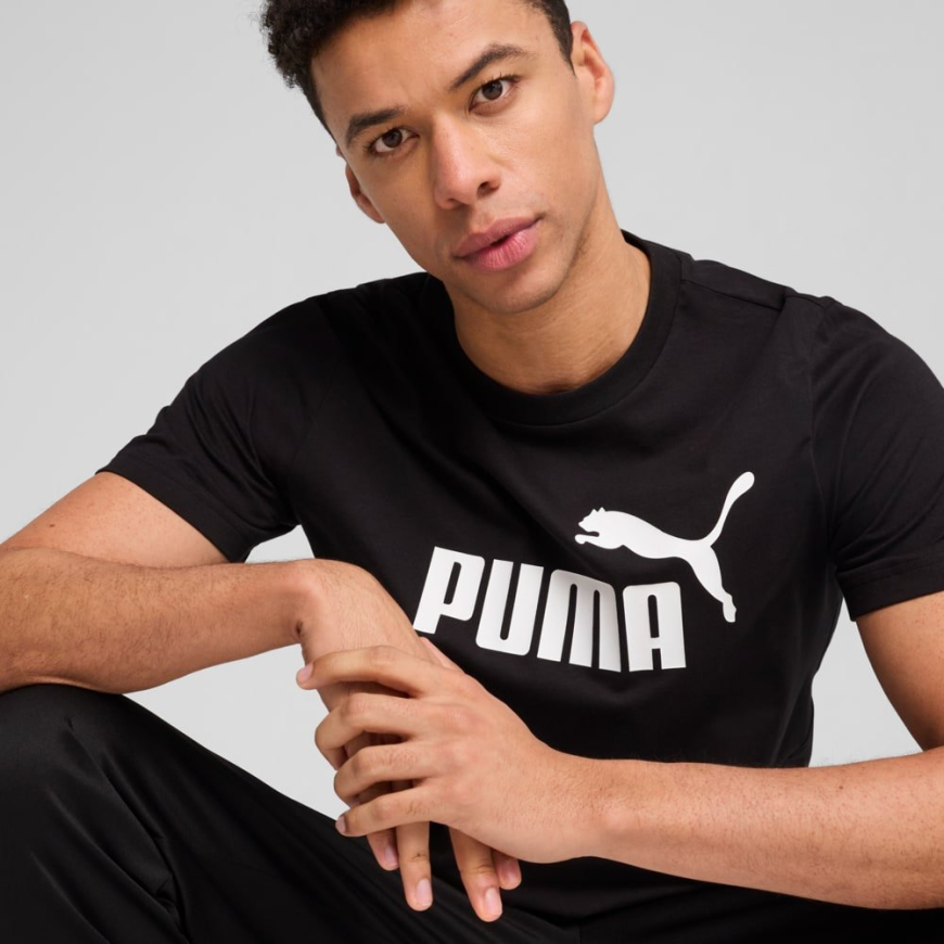 Футболка чоловіча PUMA  Essentials No. 1 Logo Tee Men 68253201 - Зображення №2
