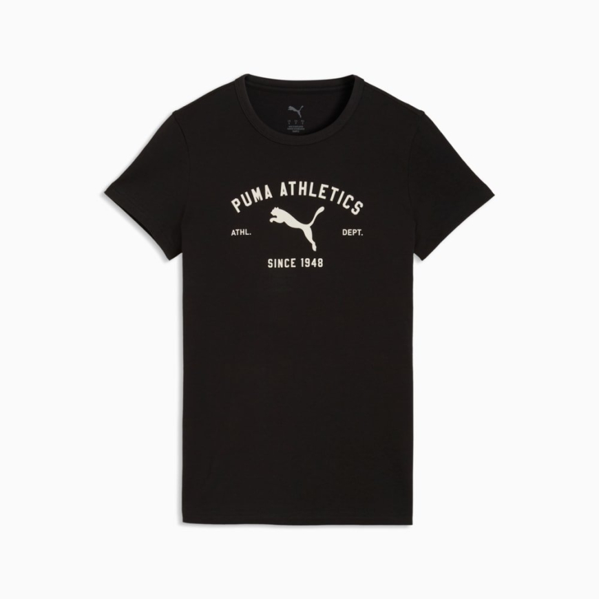 Футболка жіноча  PUMA Class Graphic Tee Women  69187601 - Зображення №4