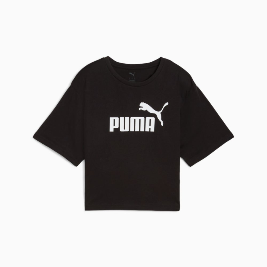 Футболка жіноча PUMA ESS Cropped No. 1 Logo Relaxed Tee Women 68497201 - Зображення №4