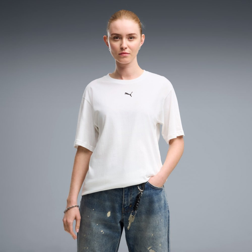 Футболка жіноча PUMA ESS Relaxed Tee Women 68497102 - Зображення