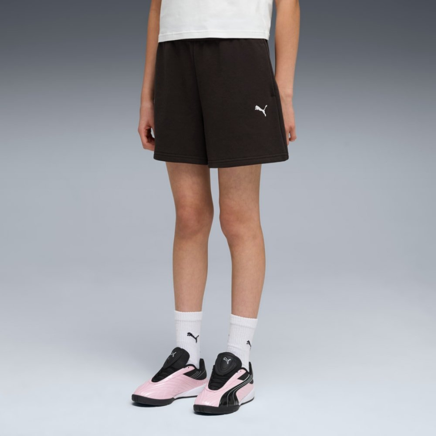 Шорти підліткові Essentials High-Waist Shorts Youth PUMA 69172101 - Зображення