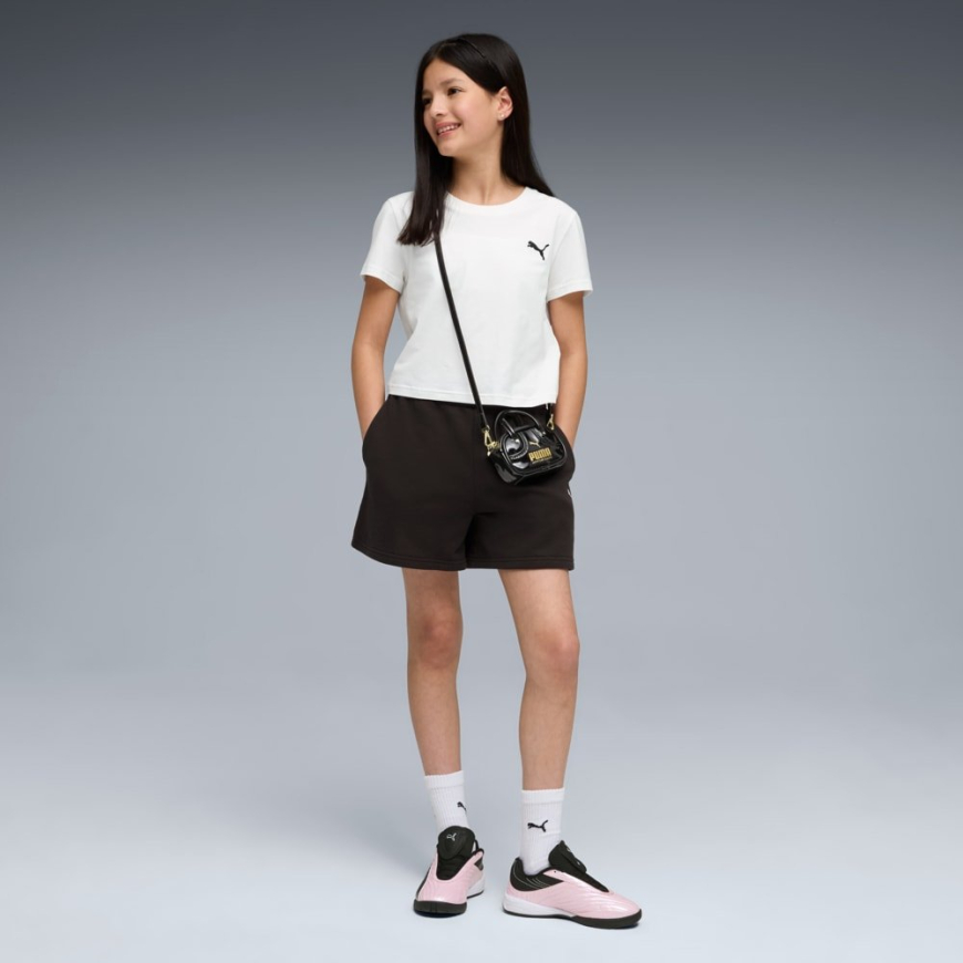 Шорти підліткові Essentials High-Waist Shorts Youth PUMA 69172101 - Зображення №3