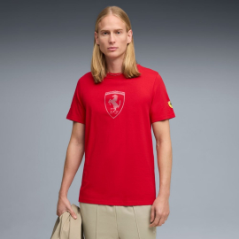 Футболка чоловіча PUMA  Scuderia Ferrari Tonal Shield Tee Men 63531102