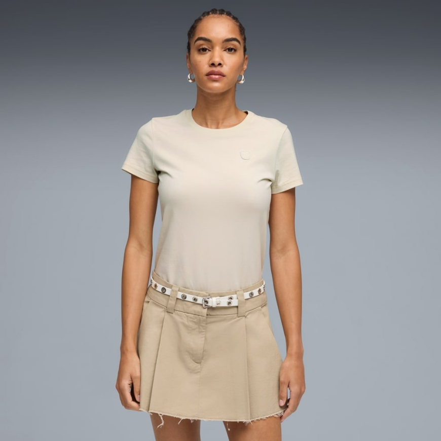 Футболка жіноча PUMA    Essentials Elevated Tee Women  69185587 - Зображення
