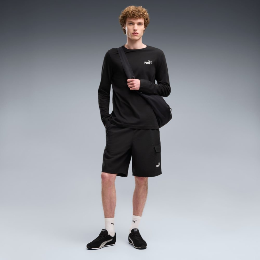 Шорти чоловічі PUMA Essentials No.1 Logo Woven Cargo 9" Shorts Men  68266401 - Зображення