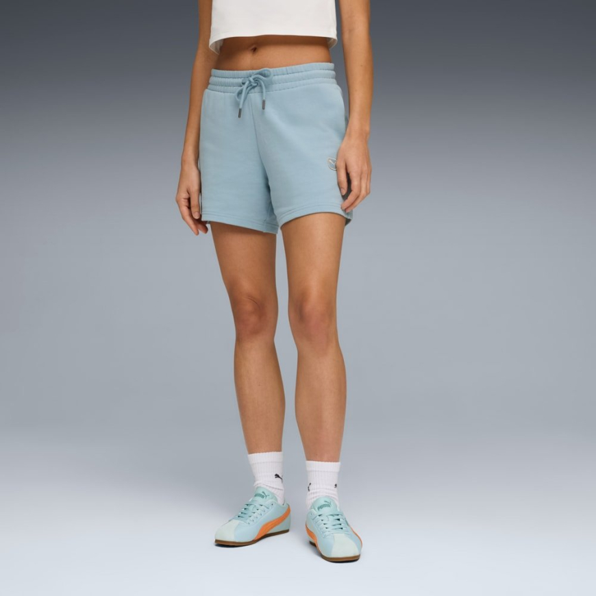 Шорти жіночі PUMA Essentials Elevated Mid-Rise 5" Shorts Women  69185947 - Зображення