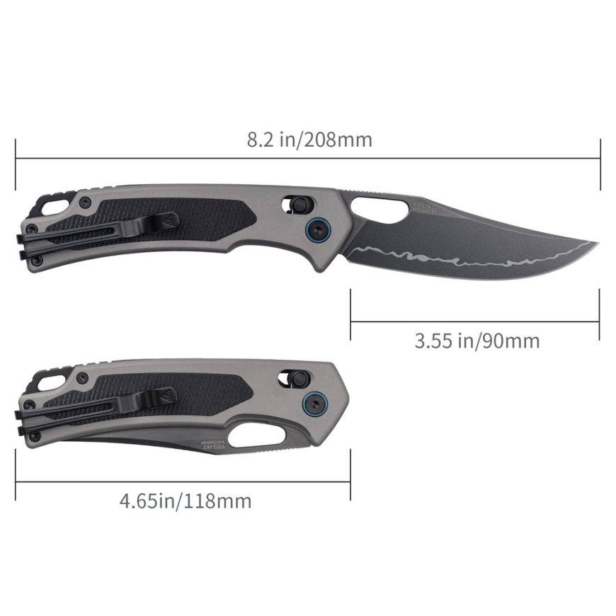 Ніж складний SRM Retriever 9203-AK2 - Зображення №13