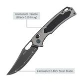 Ніж складний SRM Retriever 9203-AK2 - Зображення №28