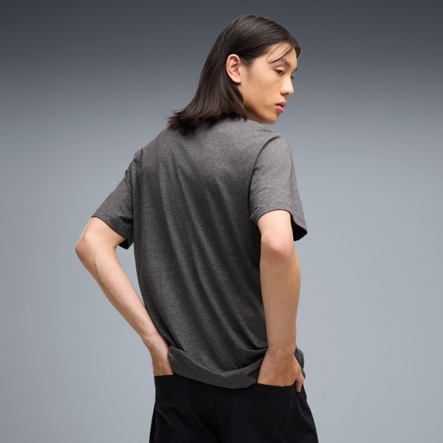 Футболка чоловіча PUMA  Essentials No. 1 Logo Heather Tee Men 68255001 - Зображення №2