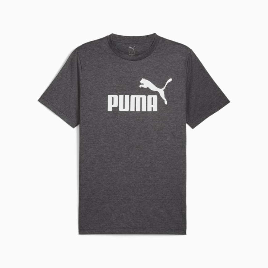 Футболка чоловіча PUMA  Essentials No. 1 Logo Heather Tee Men 68255001 - Зображення №6