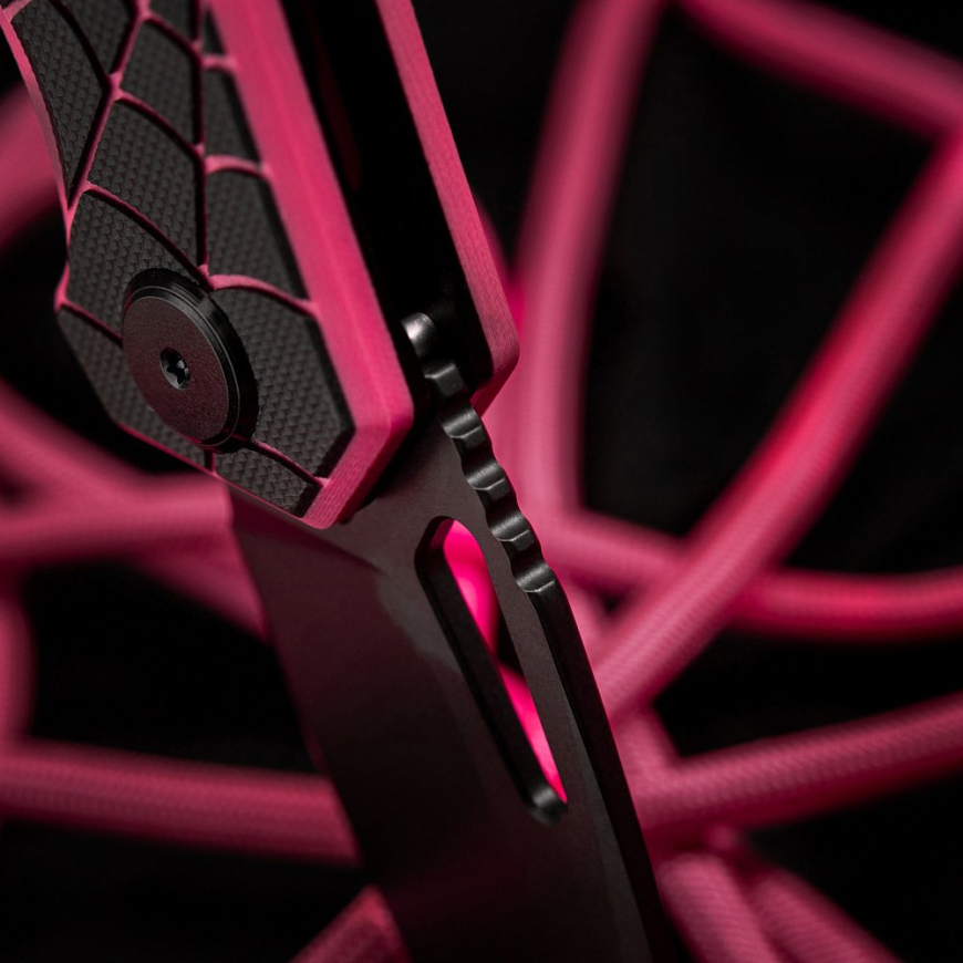 Ніж складаний M-TAC  Type 12 Spider Web Black/Pink60118272 - Зображення №8