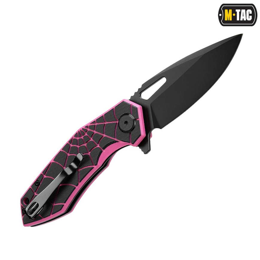 Ніж складаний M-TAC  Type 12 Spider Web Black/Pink60118272 - Зображення №15