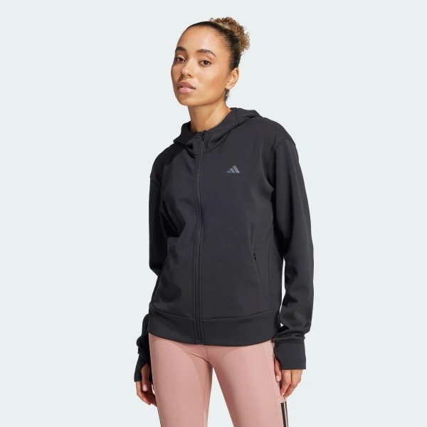 Худі жіноче ADIDAS Designed 4 Training Full-Zip JP2654 - Зображення №3