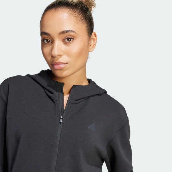 Худі жіноче ADIDAS Designed 4 Training Full-Zip JP2654 - Зображення №7