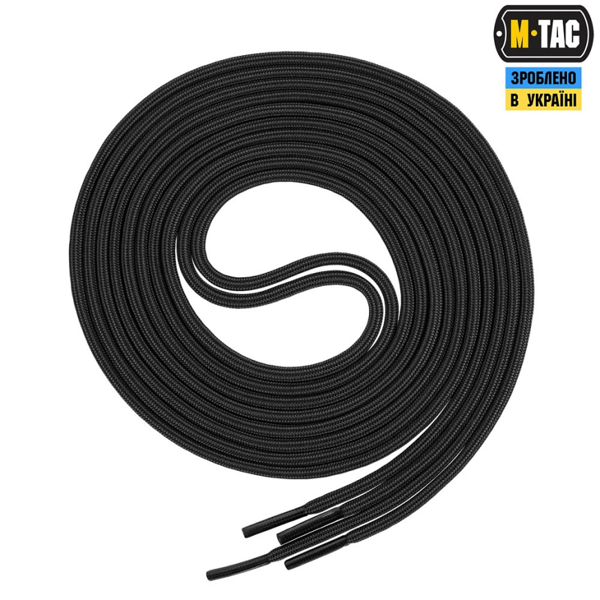 Шнурки  M-TAC Type 3 Black LACEPCT3-BK - Зображення №3