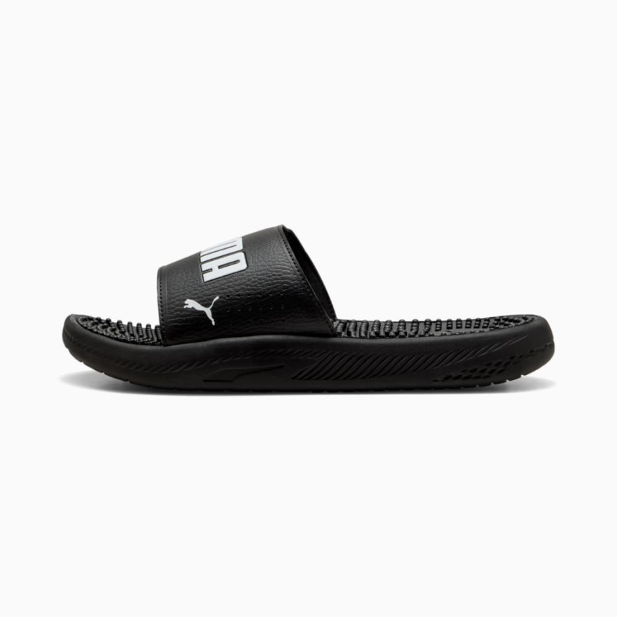 Сланці чоловічі PUMA Softride Massage Men's Slides 38306201 - Зображення №4