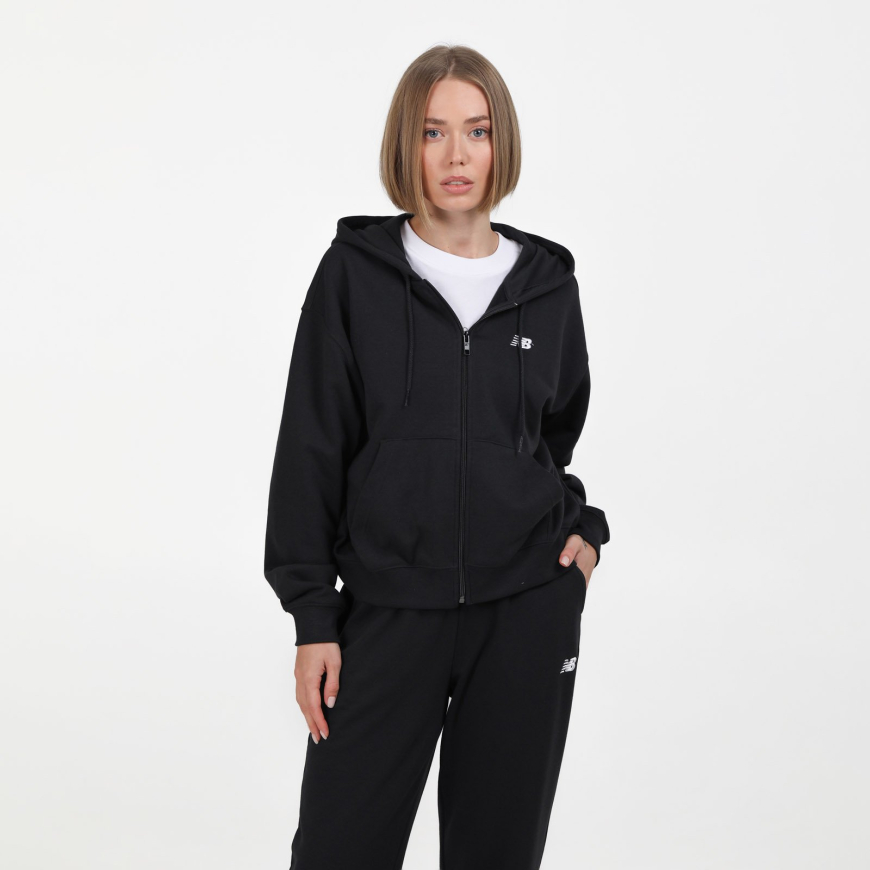 Худі жіноче New Balance Sport Essentials FT WJ41501BK - Зображення