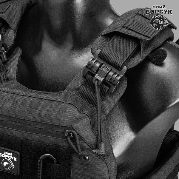 Плитоноска Злий Борсук модель №6 "STALKER" з регульованим камербандом  ID_1888 - Зображення №8