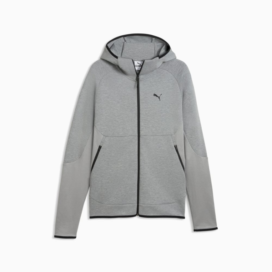 Джемпер чоловічий PUMA Elevated Slim Full-Zip Hoodie 69395103 - Зображення №4