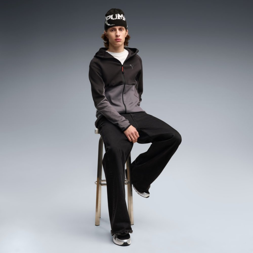 Джемпер чоловічий PUMA PUMATECH Elevated Slim Full-Zip Hoodie 69395134 - Зображення №3