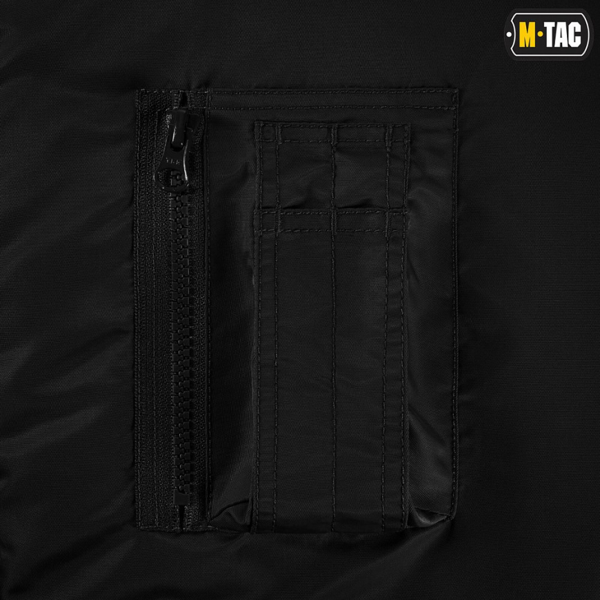 Куртка M-TAC F16 Jacket Black 20563002 - Зображення №8