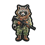 Нашивка M-TAC 51514030 Raccoon MM14