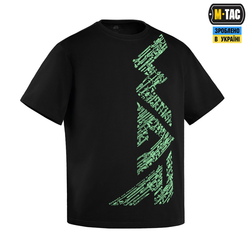 Футболка M-TAC WAR Cotton Hard Black/Mint 80205201 - Зображення №3