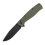 Ніж складаний туристичний SRM (9.2 см) 14C28N / G10 зелений 221X-GP