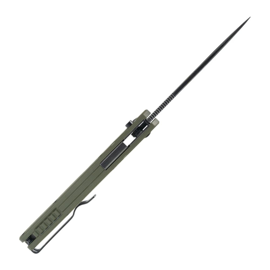 Ніж складаний туристичний SRM (9.2 см) 14C28N / G10 зелений 221X-GP - Зображення №8