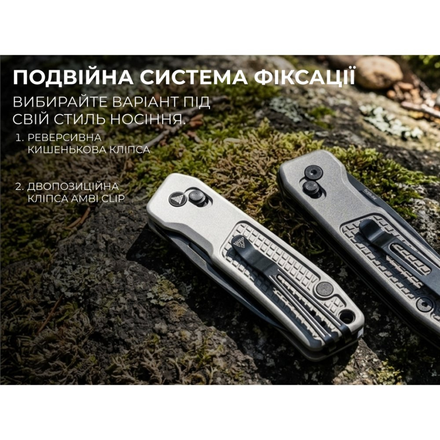 Ніж складаний кишеньковий SRM Scout (6.9 см) 14C28N / алюміній сірий 7229-AK - Зображення №3