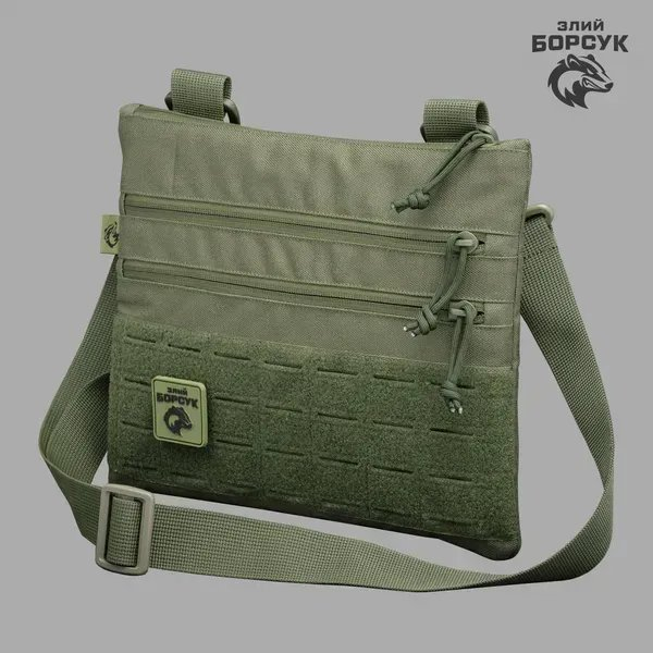 Сумка-планшет Злий борсук Crossbody VPak ID_1725 - Зображення