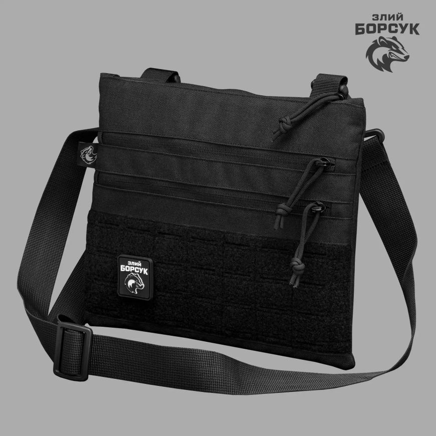 Сумка-планшет Злий борсук Crossbody VPak id_1738 - Зображення №2