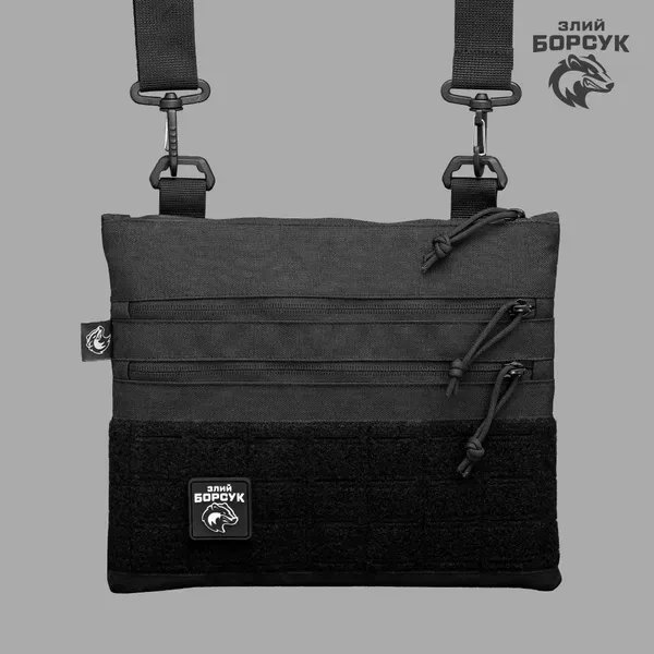Сумка-планшет Злий борсук Crossbody VPak id_1738 - Зображення №3