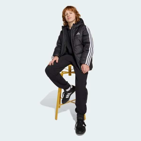 Куртка ADIDAS  Essentials 3-Stripes Padded Kids  JL7402 - Зображення №5