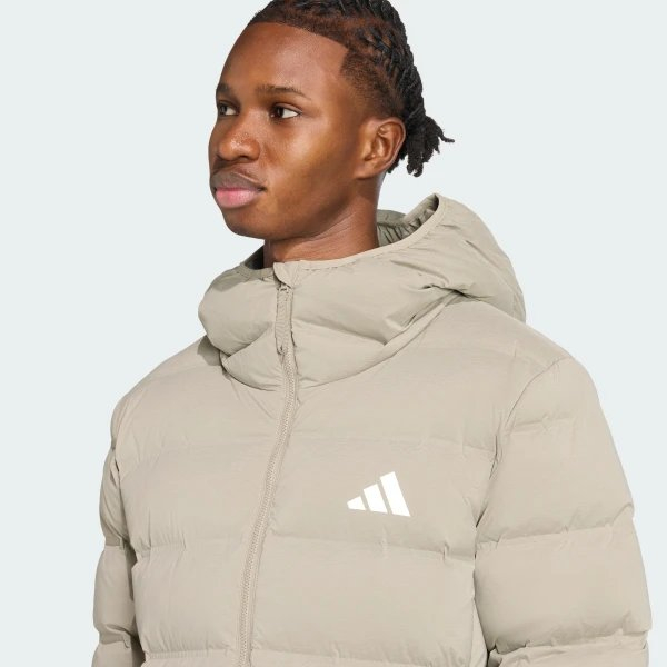 Куртка чоловіча ADIDAS  Helionic CLIMAWARM Stretch Hooded JX0596 - Зображення №6