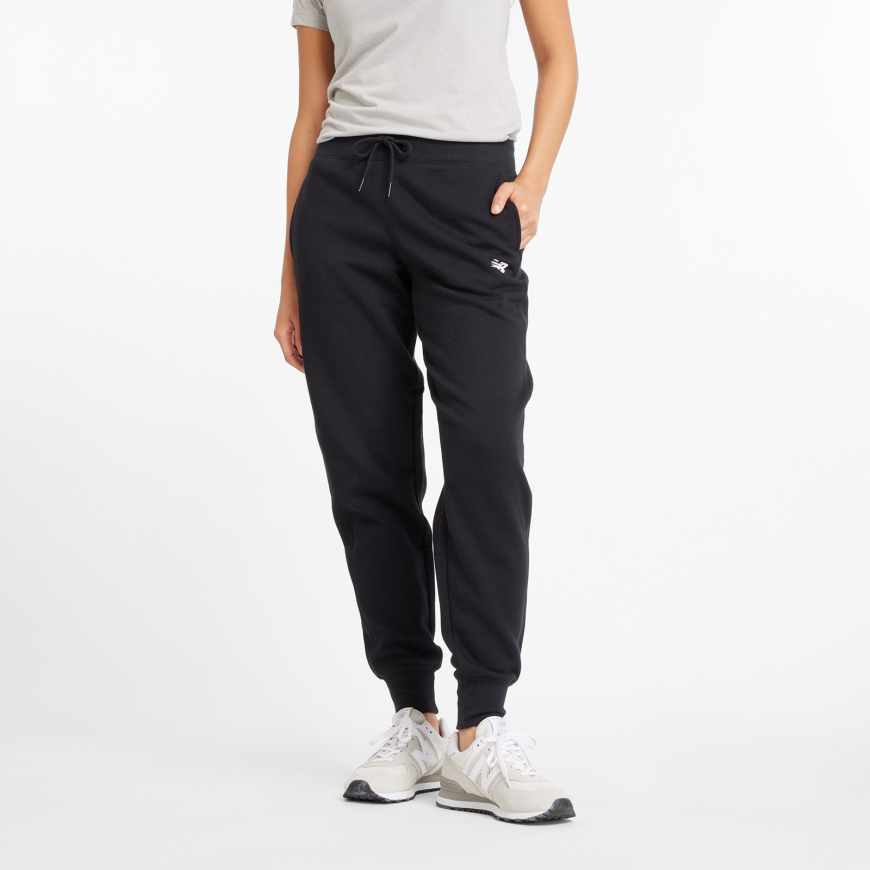 Брюки жіночі New Balance Sport Fleece Jogger  WP43805BK - Зображення