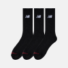 Шкарпетки New Balance Everyday Crew (3 пари)  LAS51293BK - Зображення №3
