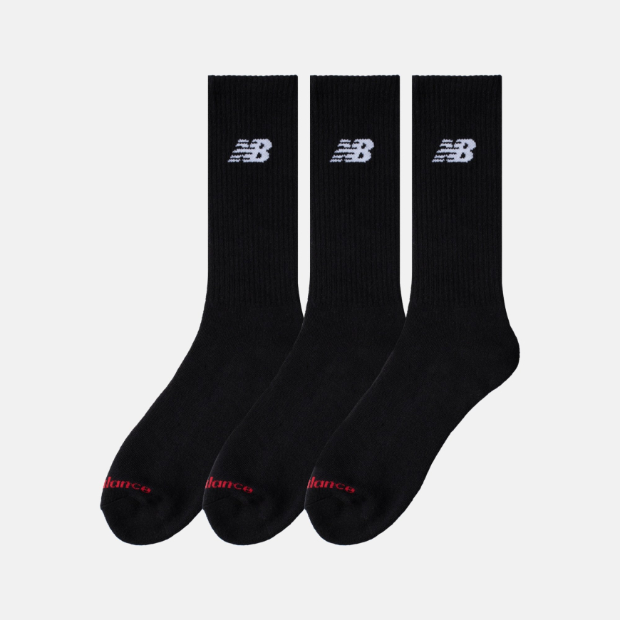 Шкарпетки New Balance Everyday Crew (3 пари)  LAS51293BK - Зображення №3