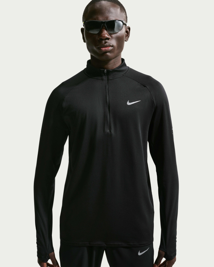 Лонгслів для бігу NIKE  Dri-FIT HV2180-010 - Зображення №6