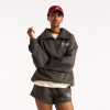 Реглан жіночий New Balance  Trackside Fleece Half Zip WT62W1XDBLK - Зображення №1