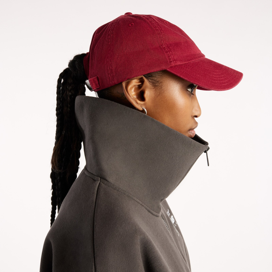 Реглан жіночий New Balance  Trackside Fleece Half Zip WT62W1XDBLK - Зображення №5