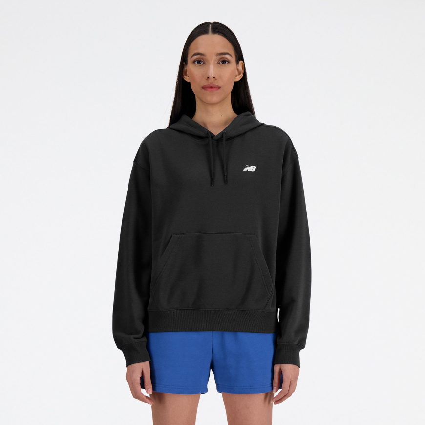 Худі жіноче New Balance Sport Essentials Fleece WT41510BK - Зображення