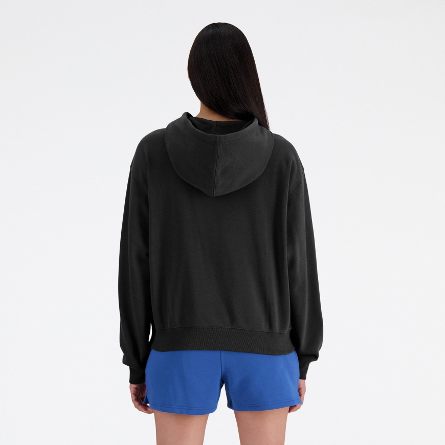 Худі жіноче New Balance Sport Essentials Fleece WT41510BK - Зображення №2